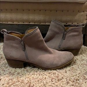 Lucky Brand Suede Booties